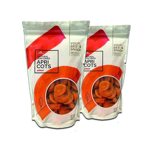 Arashan Apricots – Delicious Dried Apricot Fruit, MOST Delectable Dry Apricot In The World! Grown In The Ferghana Valley In Kyrgyzstan – Apricots Dried | Sundried, Pitted, No Sugar Added (2 LB)
