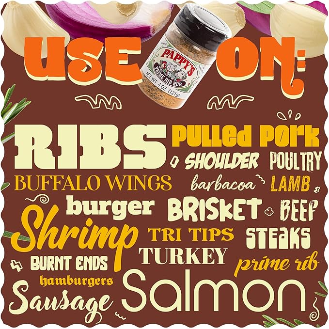 Pappy's Seasonings (Prime Rib Rub, 4oz)