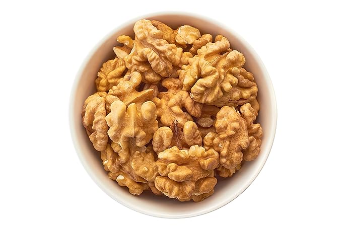 Oven Roasted California Salted Walnuts with Himalayan Salt and A Drizzle of Oil - Great Source of Omega 3 And Tons of Other Healthy Nutrients ??All Natural - Vegan Friendly - Super Crunchy - Farm Fresh Nuts Brand (2 Pound)