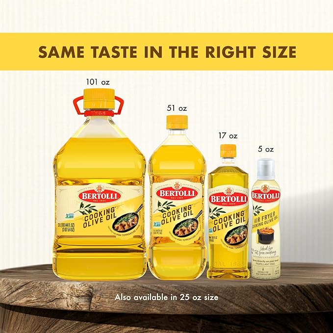 Bertolli Cooking Olive Oil, 32 fl oz (Pack of 2)