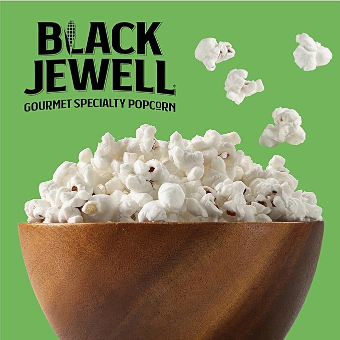 Black Jewell Gourmet Microwave Popcorn, Healthy Popcorn Snack, Natural, 10.5 Ounces (Pack of 1)