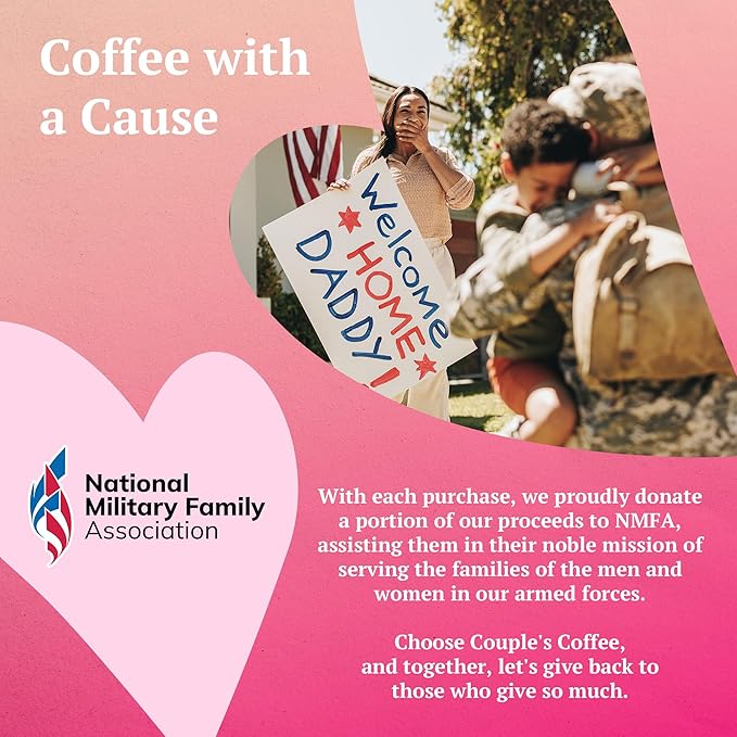 Couple's Coffee French Vanilla K-Cups | Gives Back to Military Families | Medium Roast Coffee Pods | Gourmet Flavored with Smooth French Vanilla Flavors |100% Arabica Beans | Love at First Sip | 24 Count