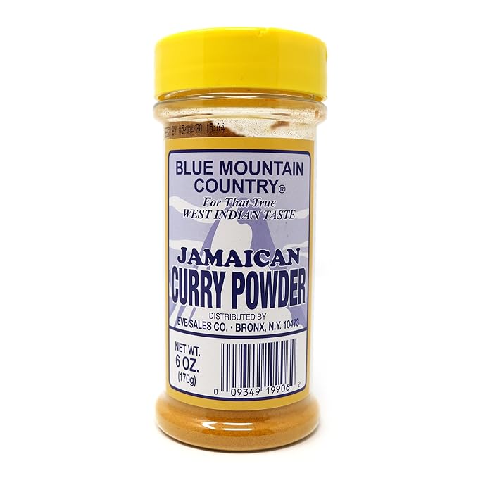 Blue Mountain Country Jamaican Curry Powder 6 Oz (Pack of 2)