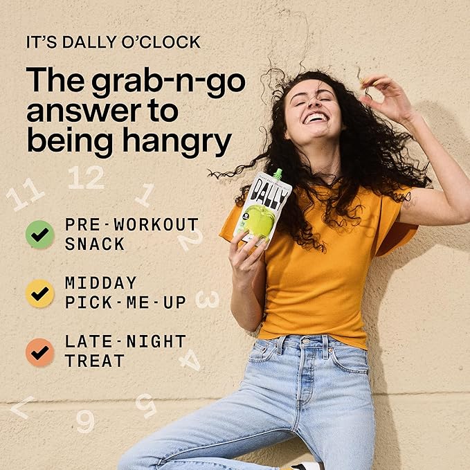 Dally Drinkable Konjac Jelly Variety Pack (10 Pouches) ??10-Calorie, Zero Sugar Korean Fruit Snack ??Mango, Peach & Apple Flavors ??Prebiotics & Postbiotics for Skin, Immune & Weight Management