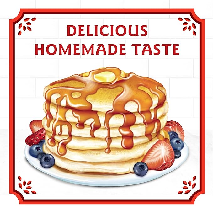 Blueberry Pancake & Waffle Mix By Birch Benders, Made With Real Blueberries, Non-Gmo, Just Add Water, Family Size, 14 Oz (Pack of 6)