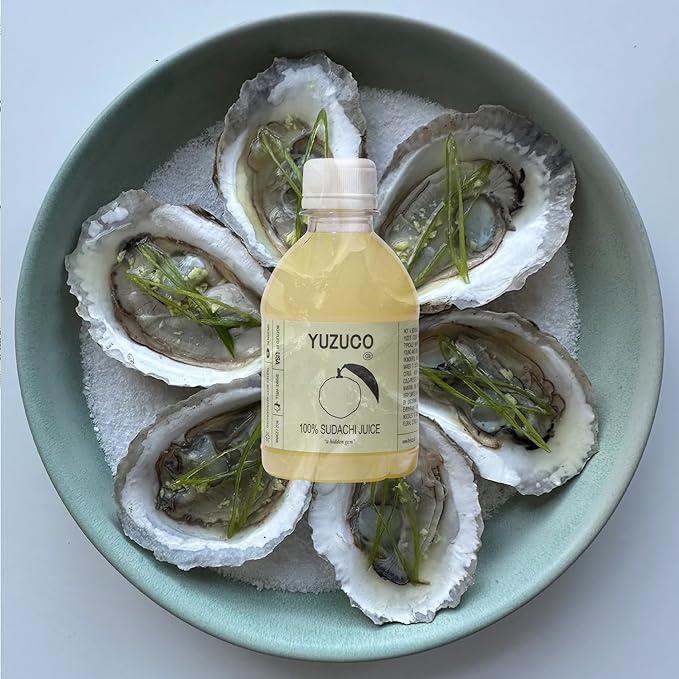 YUZUCO - 100% Cold-Pressed Juice - 8oz Premium Sudachi Juice from Japan - Bottled in California