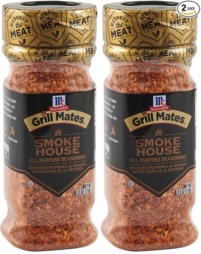 McCormick Grill Mates Smoked Paprika & Onion Grilling Seasoning, 6.03 oz (Pack of 2)