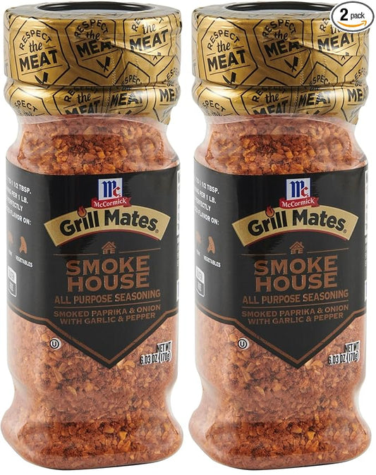 McCormick Grill Mates Smoked Paprika & Onion Grilling Seasoning, 6.03 oz (Pack of 2)