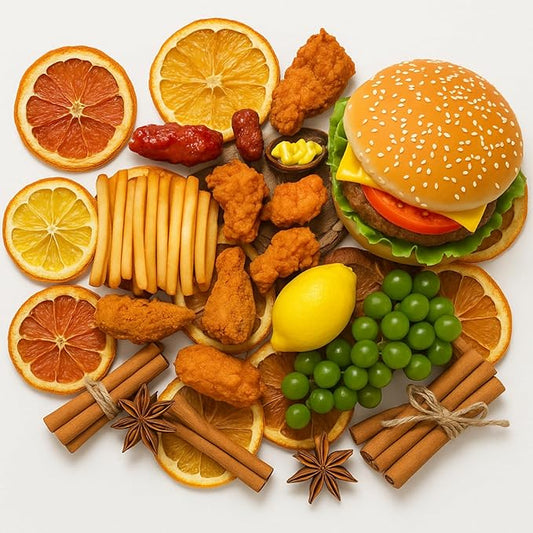 90 Pcs Autumn Parchment Paper Leaves 8.7 x 4.3 In Thanksgiving Dried Lemon Slices Cheese Board Leaves Cinnamon Charcuterie Cheese Leaf for Festival Party Table Decorative Serving(Fall)