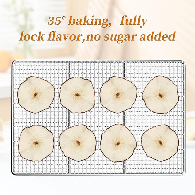 iGAOZM Dried Pears Slices,3.52oz/100g,Dehydrated Pear Fruit Slices ,No Sugar Added,Dehydrated Pears Bulk for Cocktails,Tea,Dried Fruit Garnish,Snacks