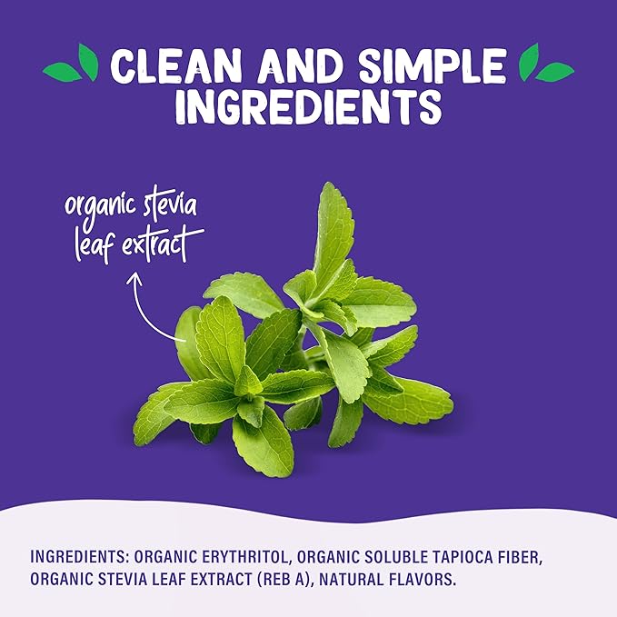 Pyure Organic Stevia Blend Granulated Sugar Substitute with Zero Calories & Carbs Keto, Diabetic & Vegan Friendly Sugary Taste Alternative USDA Organic, Non-GMO Good For Baking 12oz