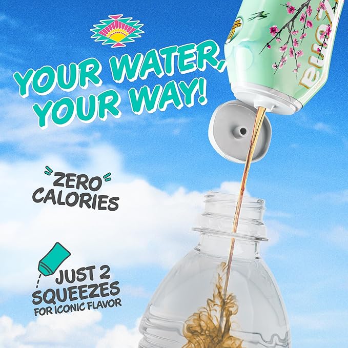 AriZona Green Tea with Ginseng and Honey - On-the-Go Water Enhancer, 1.62 fl oz Bottle (Pack of 12)