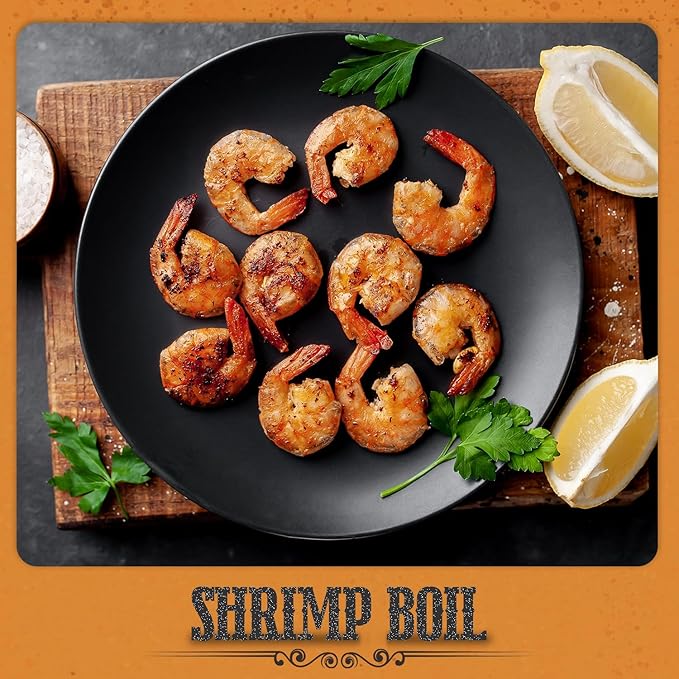 Fresh Finest Shrimp Boil Seafood Seasoning - 6.87oz (195g) - Coastal, Authentic, Kosher, All-Natural, Non-GMO