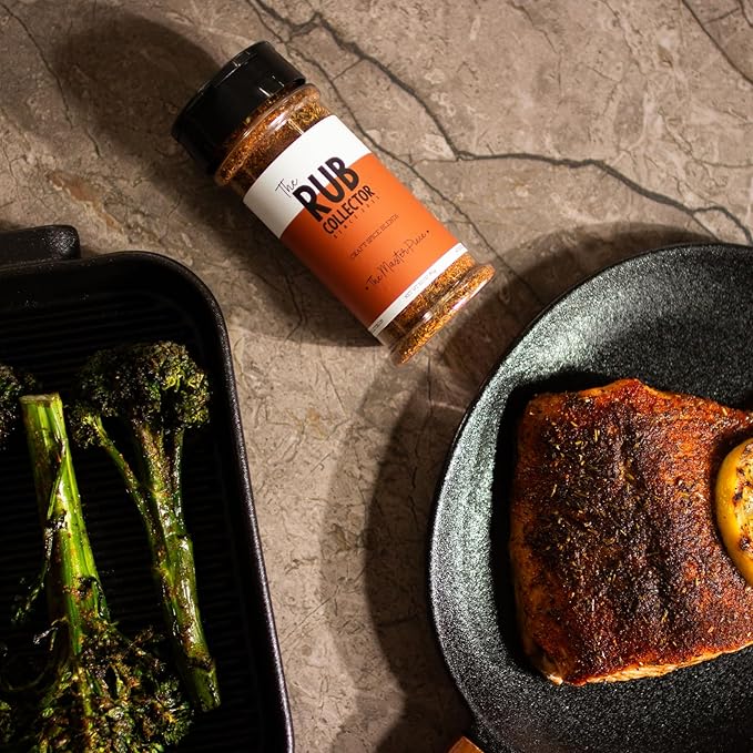 The Rub Collector – The Masterpiece – All Purpose BBQ Dry Rub Seasoning for Steak, Ribs, Chicken, Fish, Burgers, Vegetables & Pork – Gluten Free, No MSG, No Preservatives – 5 oz Net Weight