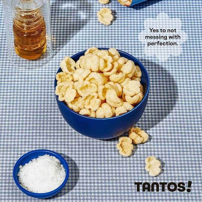 Tantos! Puffed Pasta Chips ??Healthy Pasta Snack by Top Chef Joe Sasto ??Plant-Based, Low Calorie, Crunchy Chips ??Variety Pack ??Marinara, Pesto, Cacio e Pepe, Classico ??Gourmet Bold Flavors (1 oz 6 Pack, Classico)