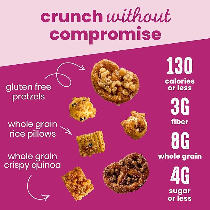 Marimix Sweet Snack Mix | 3 Pack | Crunch Baked Sweet & Salty Savory | Plant Based Naturally Gluten Free Whole Grain Fiber | Charcuterie Pretzel Trail Party Mix | No Artificial Ingredients