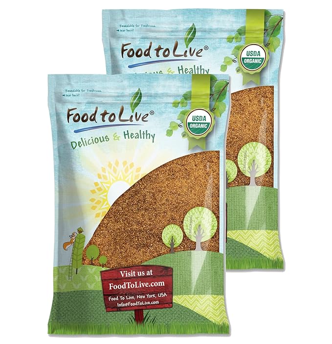 Food to Live Organic Brown Coconut Sugar, 15 Pounds ??Non-GMO, Pure Palm Sugar, Kosher, Vegan, Fair Trade, Unrefined, Granulated, Low Glycemic Sweetener, Highly Nutritious, Perfect for Baking, Bulk