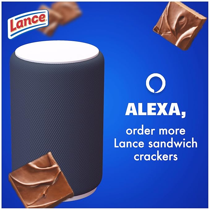 Lance Sandwich Cookies, Nekot Fudge, 10 Individually Wrapped Packs, 6 Sandwiches Each