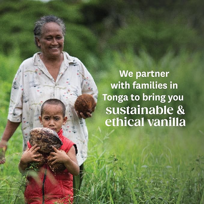 Heilala Pure Vanilla Sugar, 11.6 oz ??Raw Sugar Infused with Pure Vanilla Extract & Ground Vanilla Beans, Sustainably Sourced Vanilla for Baking & Desserts