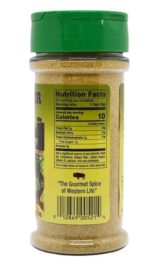 Chugwater Chili | Gourmet Green Chili Seasoning Mix | 4oz Bottle | Wyoming State Championship Chili Recipe | Secret Blend 12 Spices | All Natural, Gluten Free, No MSG & No Preservatives