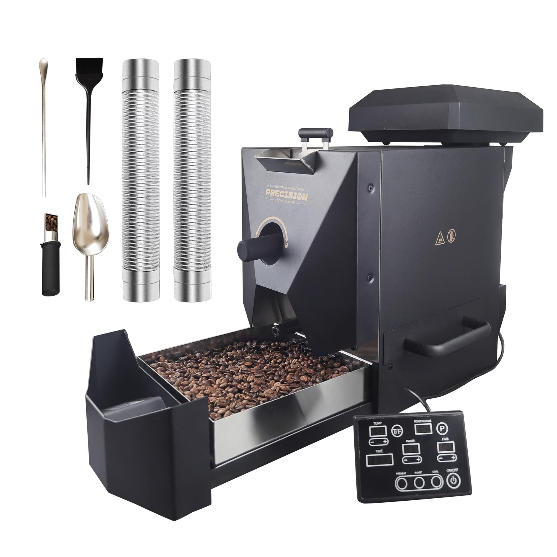 500g Automatic Coffee Roaster Machine for Home Use Wth Smoke Filter(Suitable for Light Roasting)