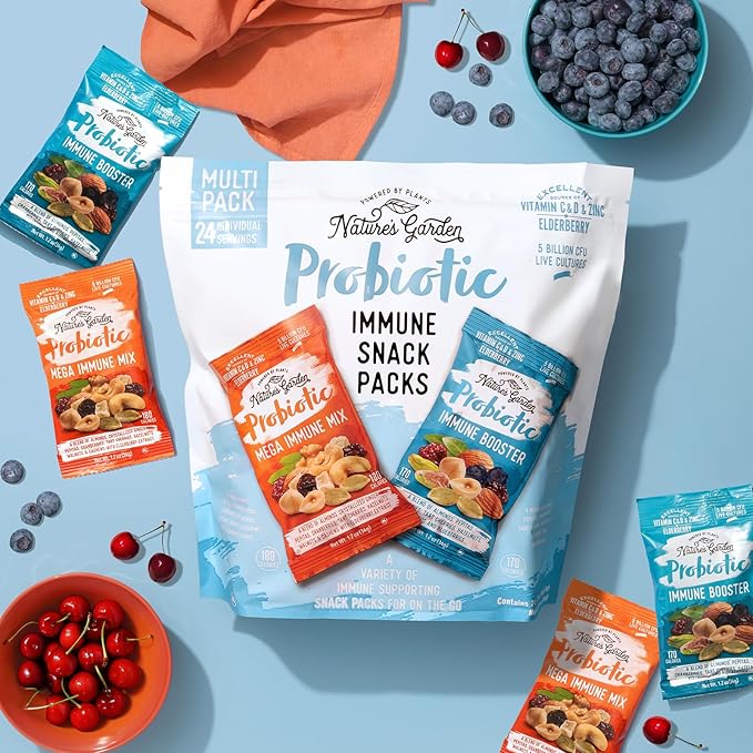 Nature's Garden Probiotic Immune Snack Packs (28.8 oz)