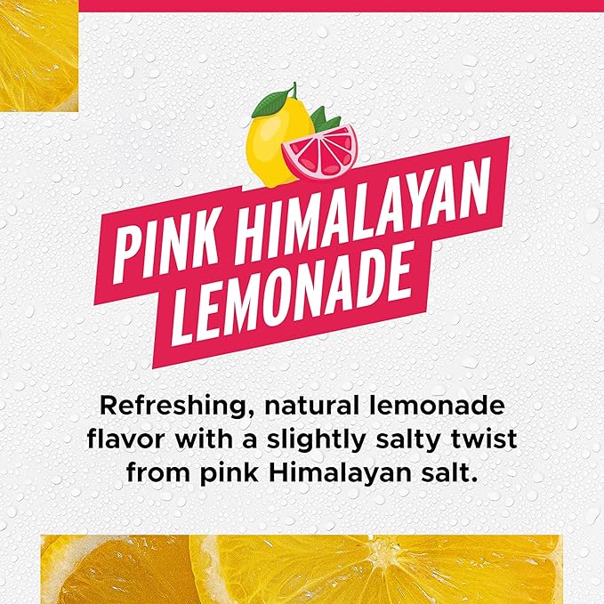 FITAID Hydrate Clean Electrolyte Mix, Zero Sugar, Balanced Electrolyte Ratios: 600mg Sodium, 500mg Potassium, 125mg Magnesium, Pink Lemonade, For Exercise & Active Hydration, 30 Sticks