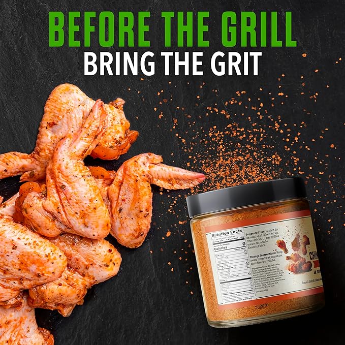 Chimi Boss Wing Rub Seasoning, 6oz ??Bold & Savory Dry Rub for Chicken Wings, Thighs, Drumsticks, Grill, Air Fryer and Smoker ??All Natural Flavorful Spice Blend