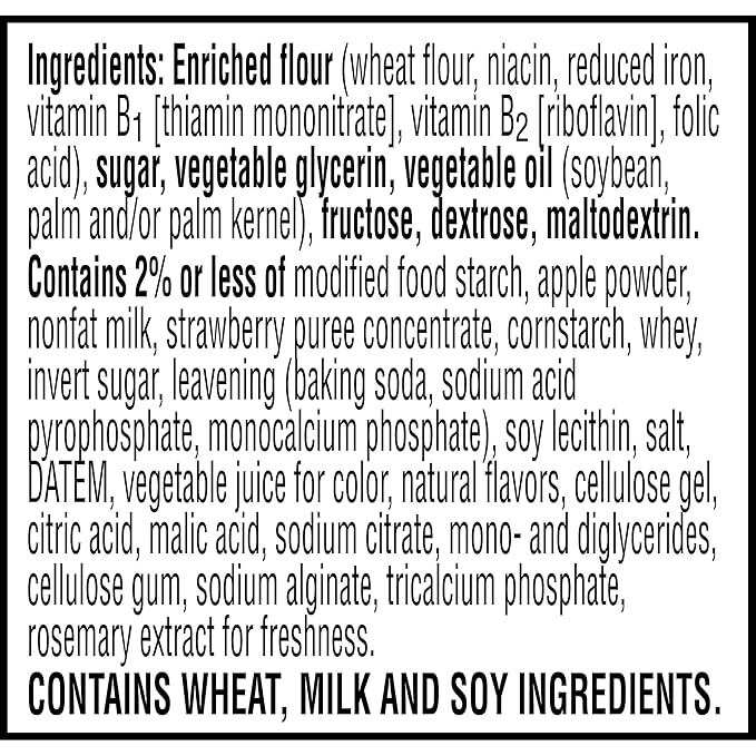 Special K Bar Pastry Crisps, Breakfast Bars, 100 Calorie Snacks, Strawberry (8 Boxes, 96 Count)