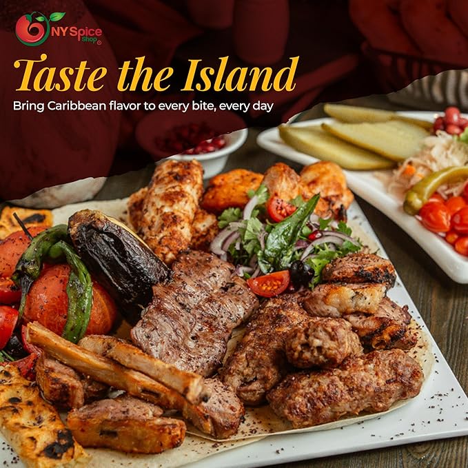 NY SPICE SHOP Jamaican Jerk Seasoning - 6 Ounce Jamaican Jerk Mix Spice Blend for Marinating Chicken, Meat, Beef and Fish - All Purpose Seasoning for Cooking