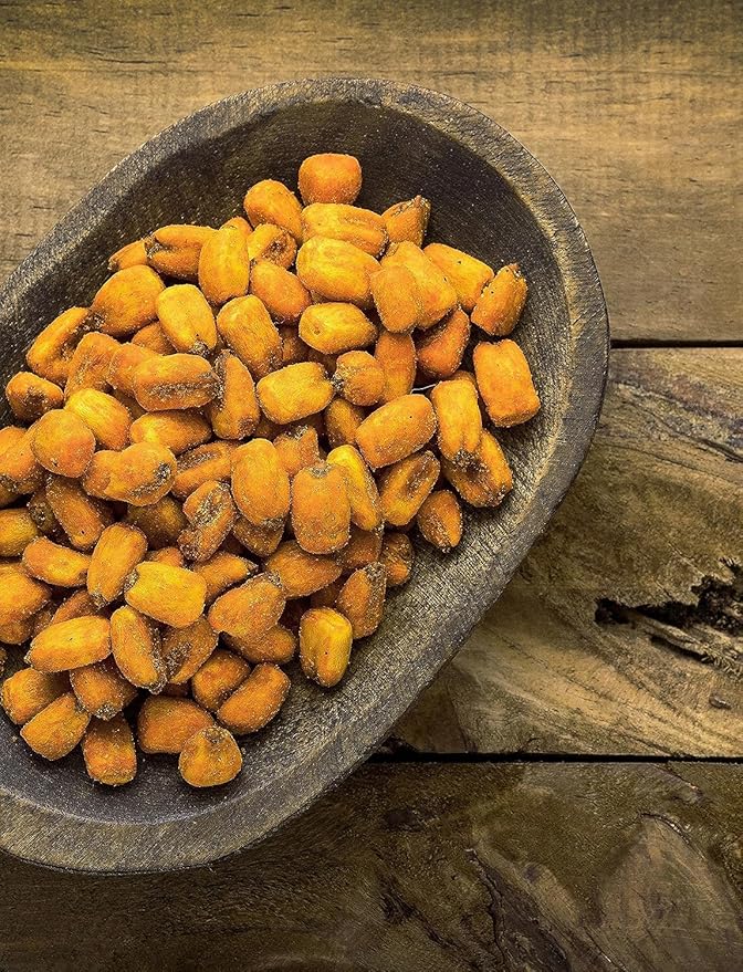 Anna and Sarah Crunchy Corn- Roasted and Salted Corn Nuts-Natural Cravings - Original Toasted Corn Kernels Crunchy Snack in Reuseable Jar, 14 oz