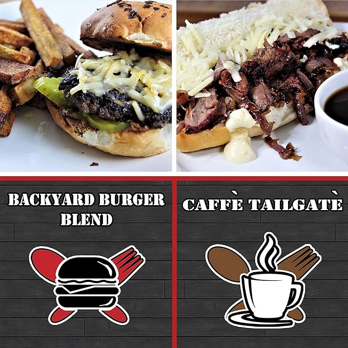 THE TAILGATE FOODIE Rare Pitmaster Gourmet Seasonings | 8 pc Grill Essentials Gift Set | 6 Secret Competition BBQ Spice Blends for Ribs, Pork, Brisket, Chicken, Fish, Steak *Great Christmas Gift*