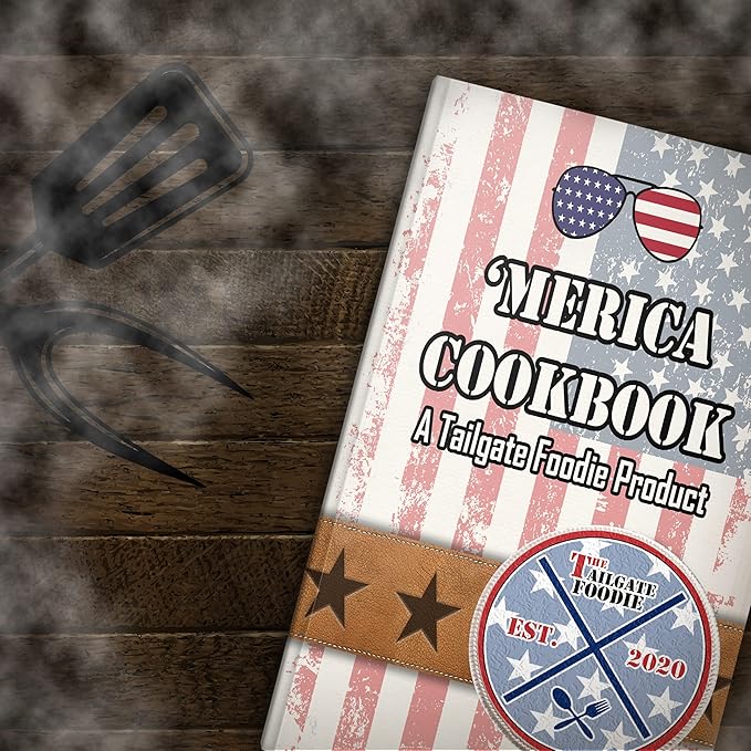 THE TAILGATE FOODIE Taste of America Grilling Pack Gourmet Seasonings | 7 pc 'Merica Seasoning Gift Set | 6 Regional American Blends & Seasonings *Great Father's Day Gift*