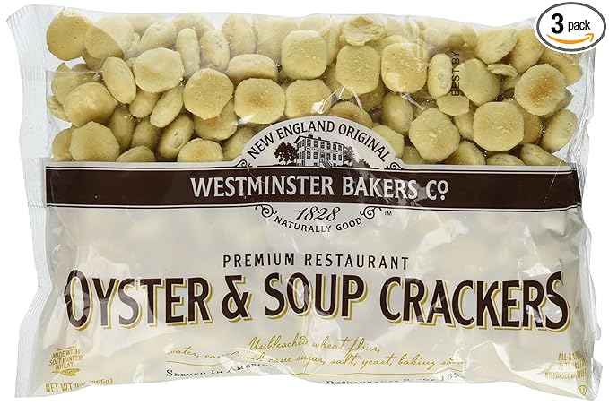 New England Original Westminster Bakeries Oyster & Soup Crackers (3 Pack)