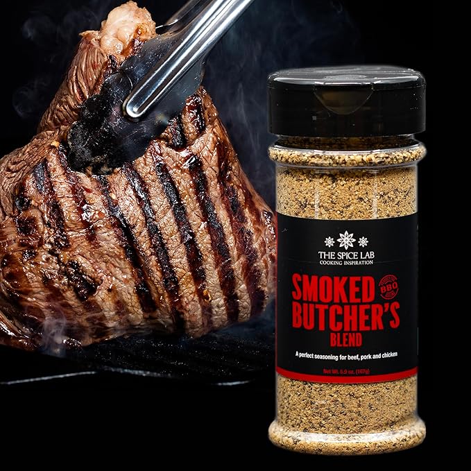 The Spice Lab Barbecue Gift Set – New Gourmet Grilling Seasoning Set Collection with Polynesian Pineapple, Brown Sugar Chili, Smoked Butcher’s Blend, And Sweet & Tangy Rub – Perfect Bbq Gift Set