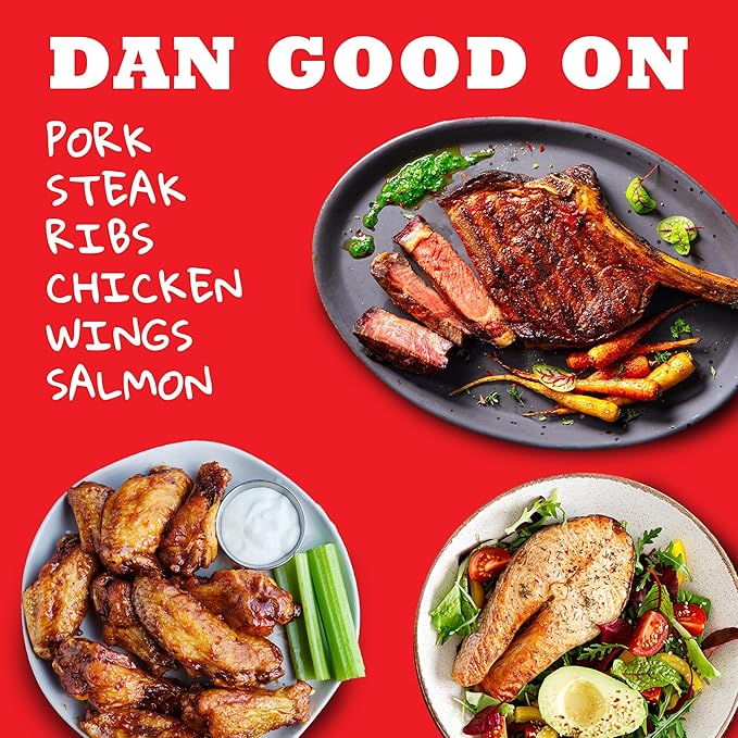 Dan-O's Outlaw Seasoning 3 Bottle Combo - Sweet & Tangy BBQ, Spicy BBQ, and Sweet Caribbean