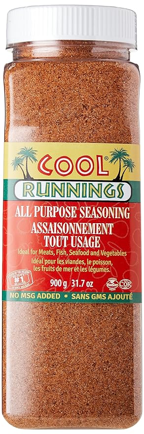 Cool Runnings All Purpose Seasoning 900g - Versatile Spice Blend for Marinating, Grilling, and Roasting Meats, Vegetables, Seafood, and Soups