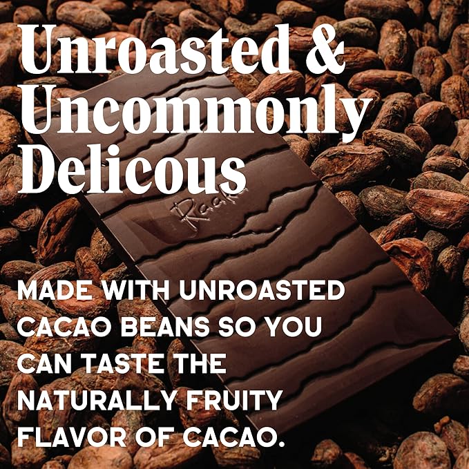 Raaka Double Dark Hot Chocolate Mix - Vegan, Organic, Gluten and Dairy Free - Lightly Sweetened Gourmet Hot Cocoa with Ethically Sourced Cacao - 8oz Bag Makes 9 Servings
