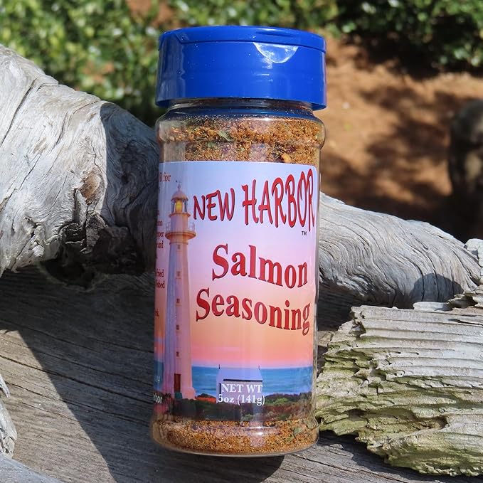 New Harbor Seasoning - Salmon Seasoning | All Natural | Perfect for Grilled Fish | Made in America |