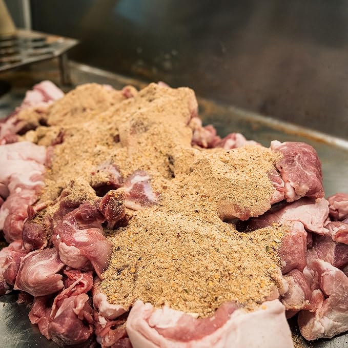 Bearded Butchers Smoky Ranchero Seasoning, 16.64oz ??For Up to 25 lbs of Meat ??Smoky, Spicy & Creamy Blend with Habanero, Paprika, Parmesan, and Buttermilk ??No MSG, No Anti-Caking Agents