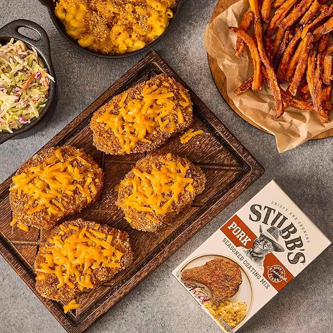 Seasoned Coating Mix Variety Pack, From Popular Brands Lawry??? Frank???RedHot, French??? OLD BAY, and Stubb's, For Coating and Mixing Wherever You???Use Breadcrumbs, 25 oz