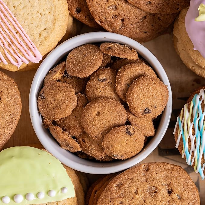 Tate's Bake Shop Gluten Free Cookies Variety Pack, Lemon, Ginger Zinger, Chocolate Chip, and Tiny Chocolate Chip Cookies, 4 Bags