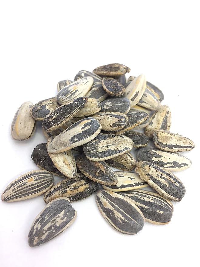Bricktown Goods Salt and Pepper Flavored Sunflower Seeds - 3 Pack - Boldly Seasoned and Roasted In-Shell Sunflower Seeds - 24 oz Total