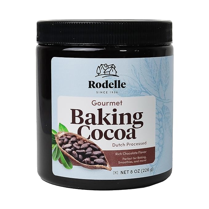 Rodelle Baking Cocoa, Gourmet, 8 Oz