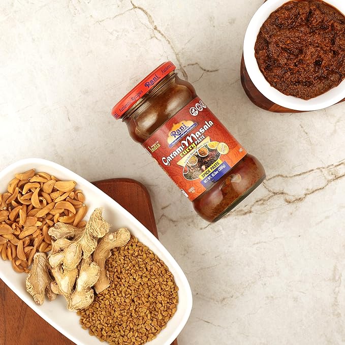 Rani Garam Masala Curry Spice Paste 10.5oz (300g) Glass Jar, Pack of 5+1 FREE ~ No Colors | All Natural | NON-GMO | Kosher | Vegan | Gluten Free | Indian Origin