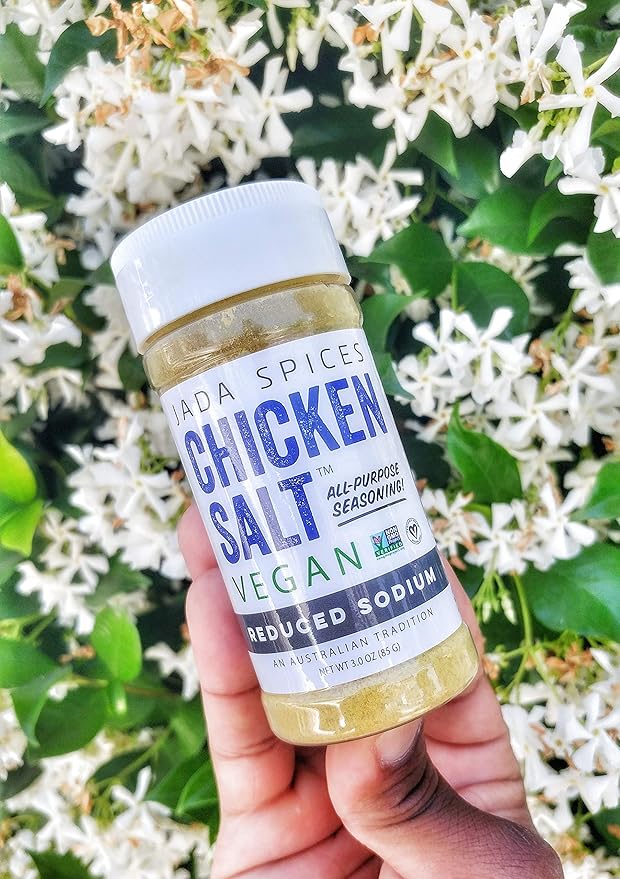 JADA Spices Chicken Salt Spice and Seasoning - Reduced Sodium, Lime - Vegan, Keto & Paleo Friendly - Perfect for Cooking, BBQ, Grilling, Rubs, Popcorn and more - Preservative & Additive Free