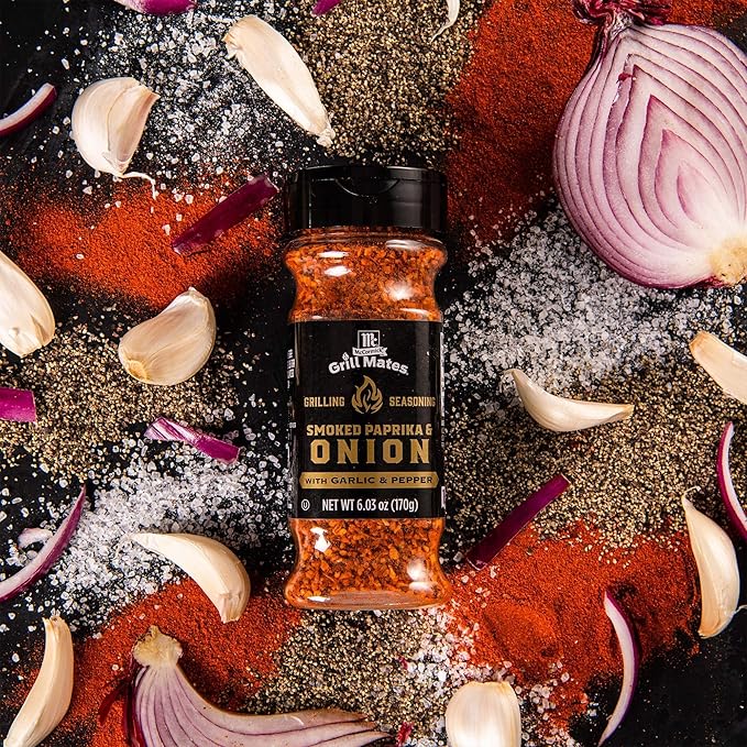 McCormick Grill Mates Smoked Paprika & Onion Grilling Seasoning, 6.03 oz (Pack of 2)