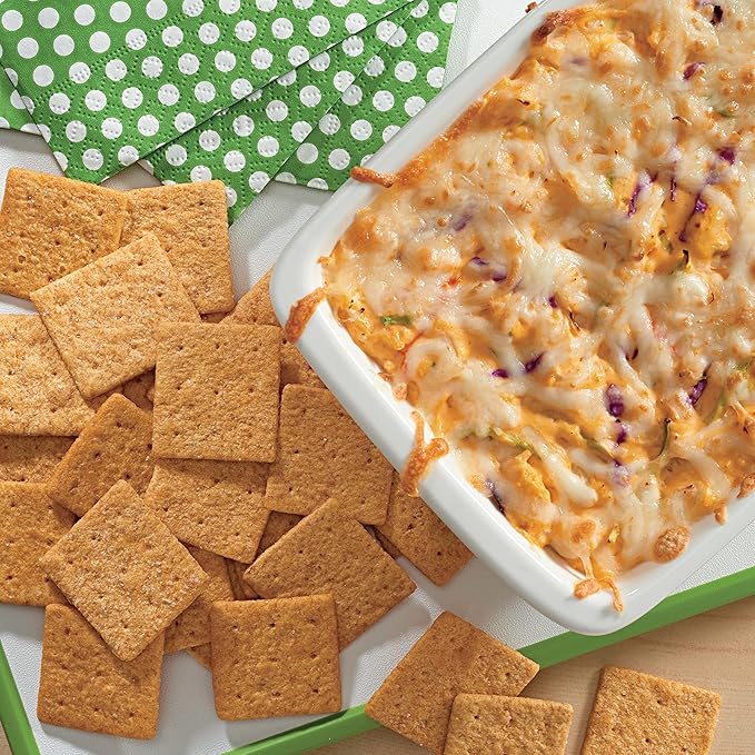 Wheat Thins BIG Snacks, Whole Grain Wheat Crackers, Bulk Snack Crackers, 6 - 8 oz Boxes