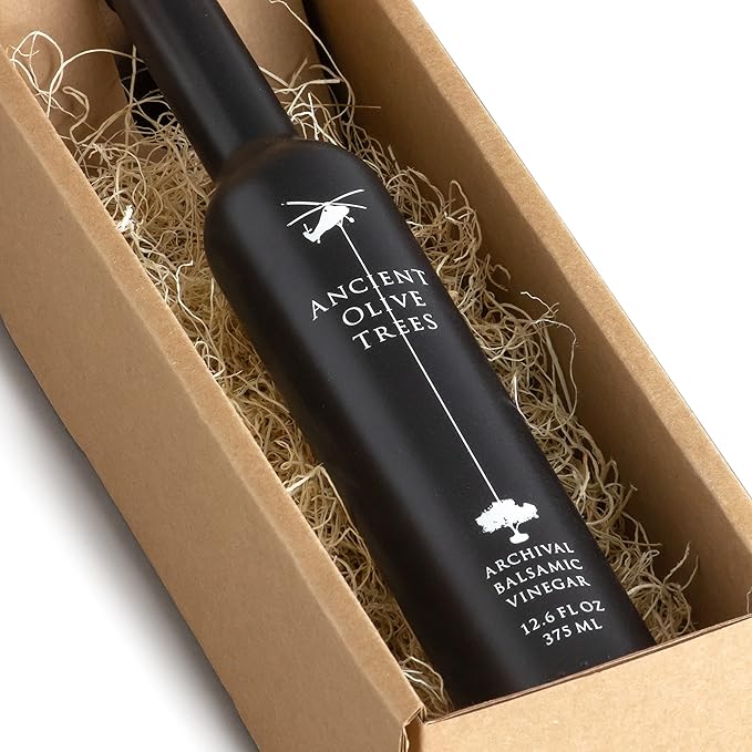 ANCIENT OLIVE TREES - Balsamic Vinegar | Aceto Balsamico di Modena IGP | Perfect for Any Sauce, Marinade, Salad, Fruit, or Vegetable Dish | 12.6 FL. OZ. | 2 CT