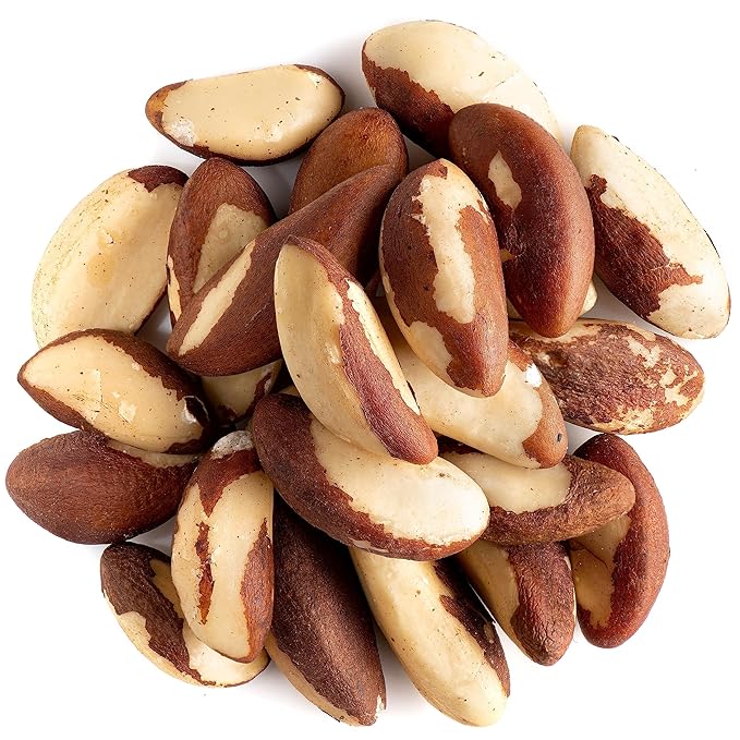 ALMA ZÓNICA – Raw unsalted premium Brazil Nuts, 1 pound (16oz) | Unsalted, Gluten-Free, Kosher | Rich in Selenium, Antioxidants & Healthy Fats | Resealable Bag | Sustainable & Ethically Sourced